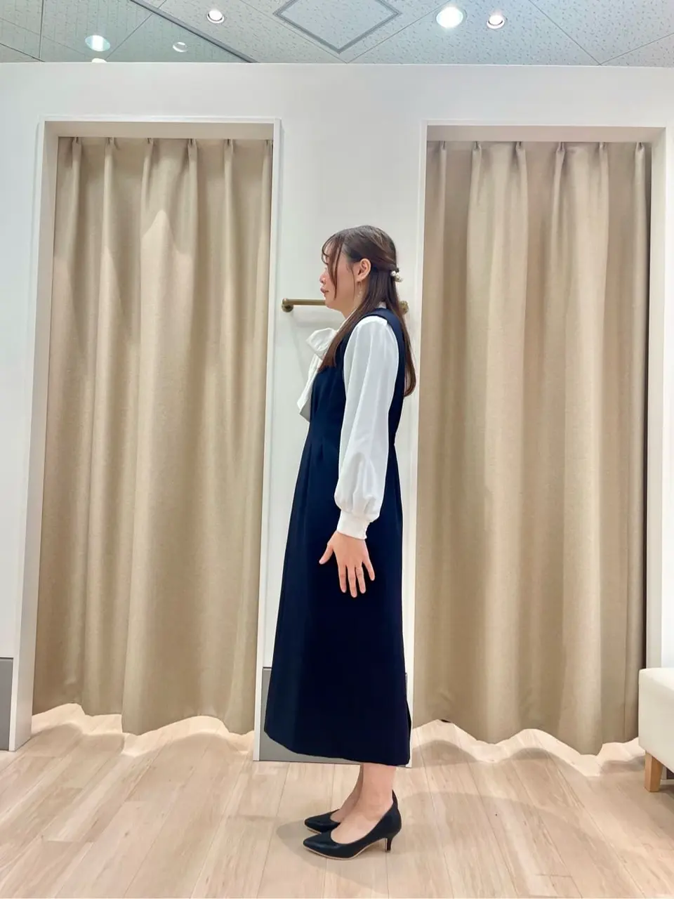 ANY SIS 笠羽 コーディネート画像