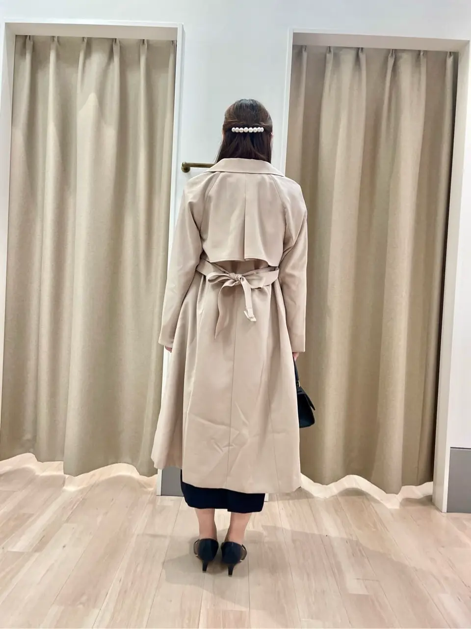 ANY SIS 笠羽 コーディネート画像