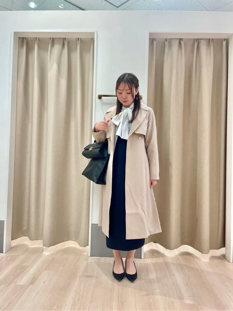 ANY SIS 笠羽 コーディネート画像