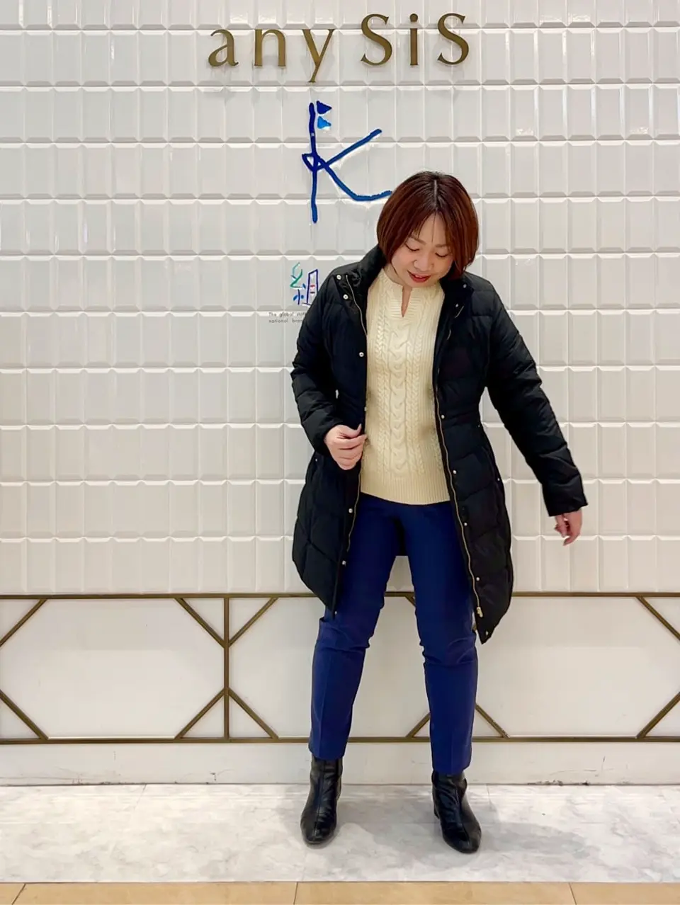 ANY SIS 中山 コーディネート画像