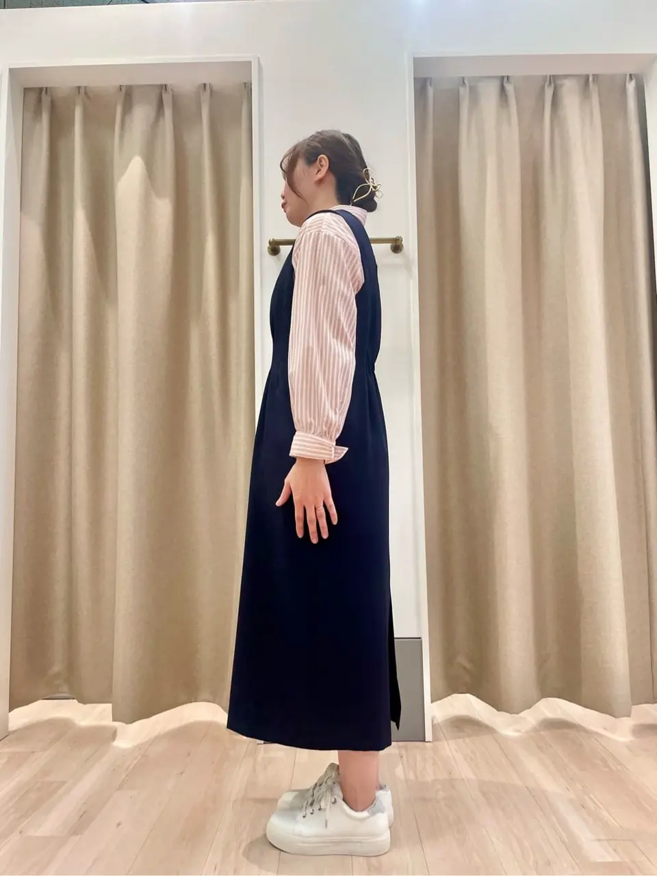 ANY SIS 笠羽 コーディネート画像