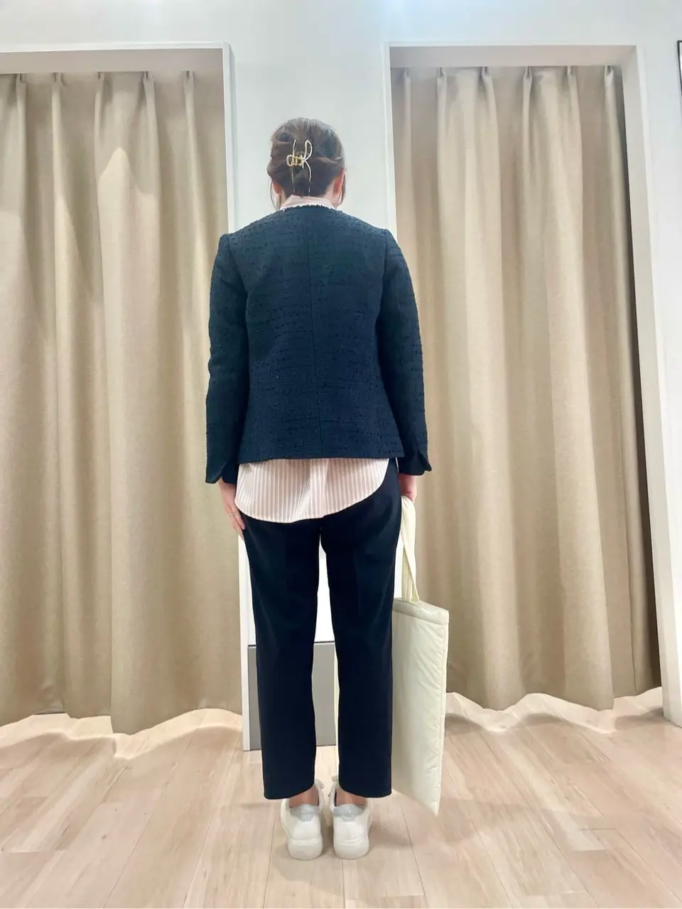 ANY SIS 笠羽 コーディネート画像