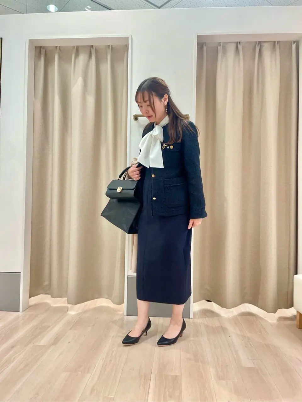 ANY SIS 笠羽 コーディネート画像