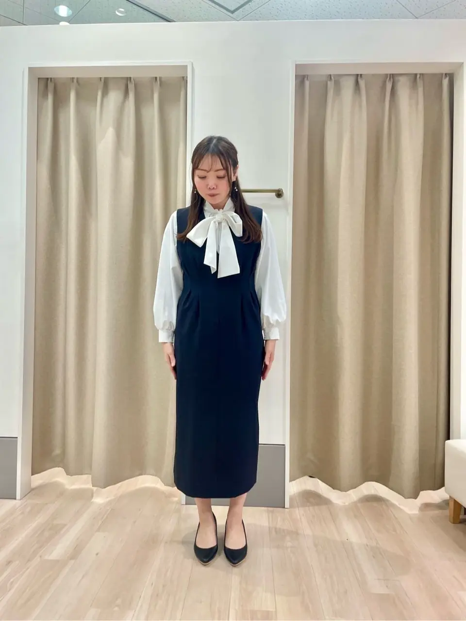 ANY SIS 笠羽 コーディネート画像