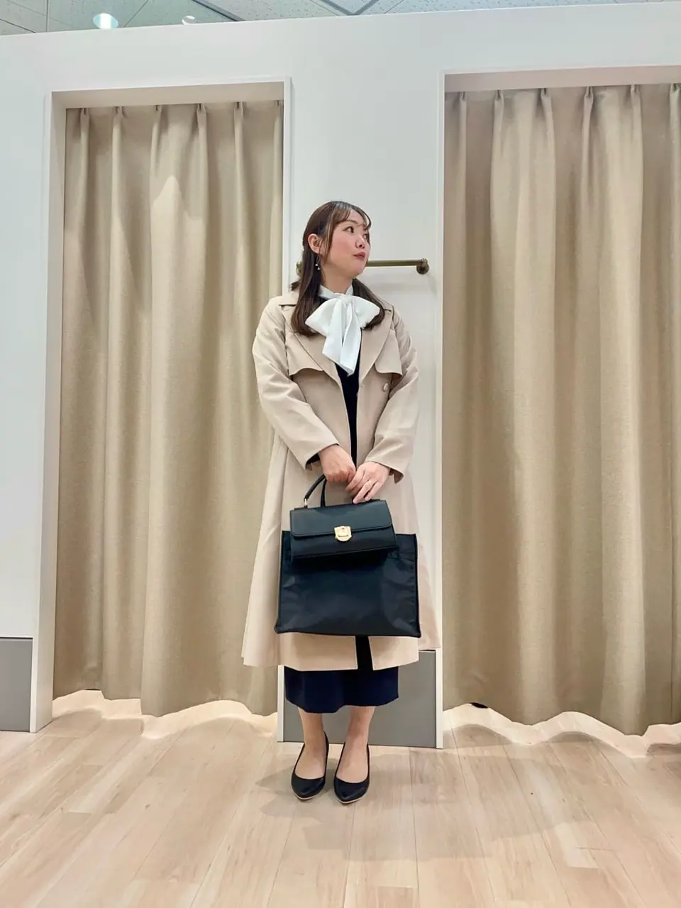 ANY SIS 笠羽 コーディネート画像