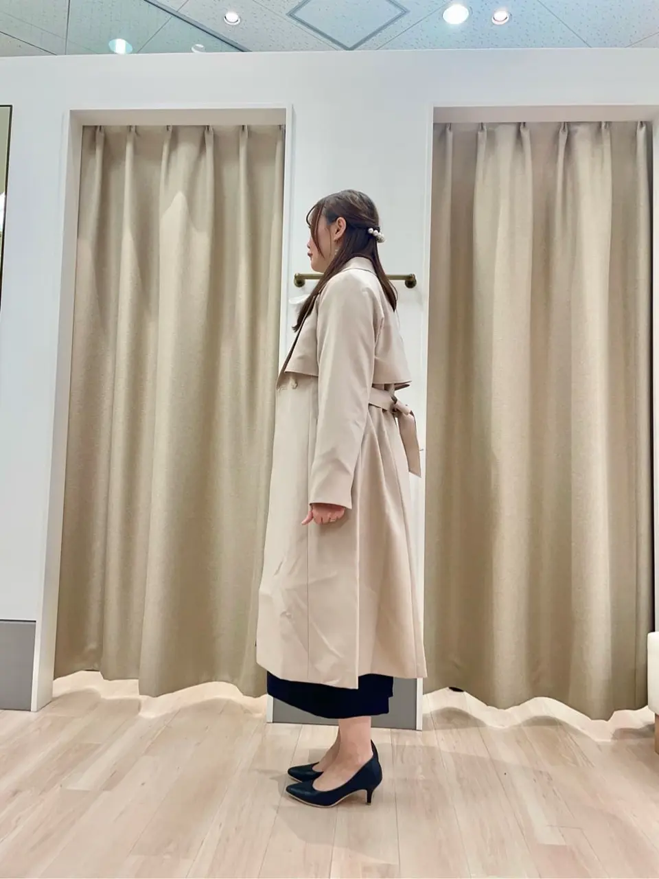 ANY SIS 笠羽 コーディネート画像