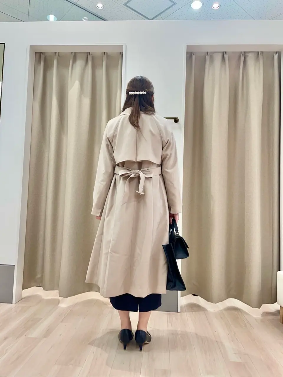 ANY SIS 笠羽 コーディネート画像