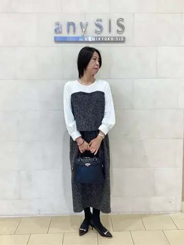 ANY SIS 藤森 コーディネート画像