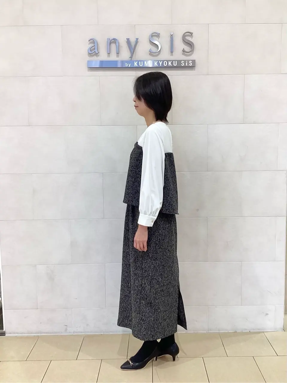 ANY SIS 藤森 コーディネート画像