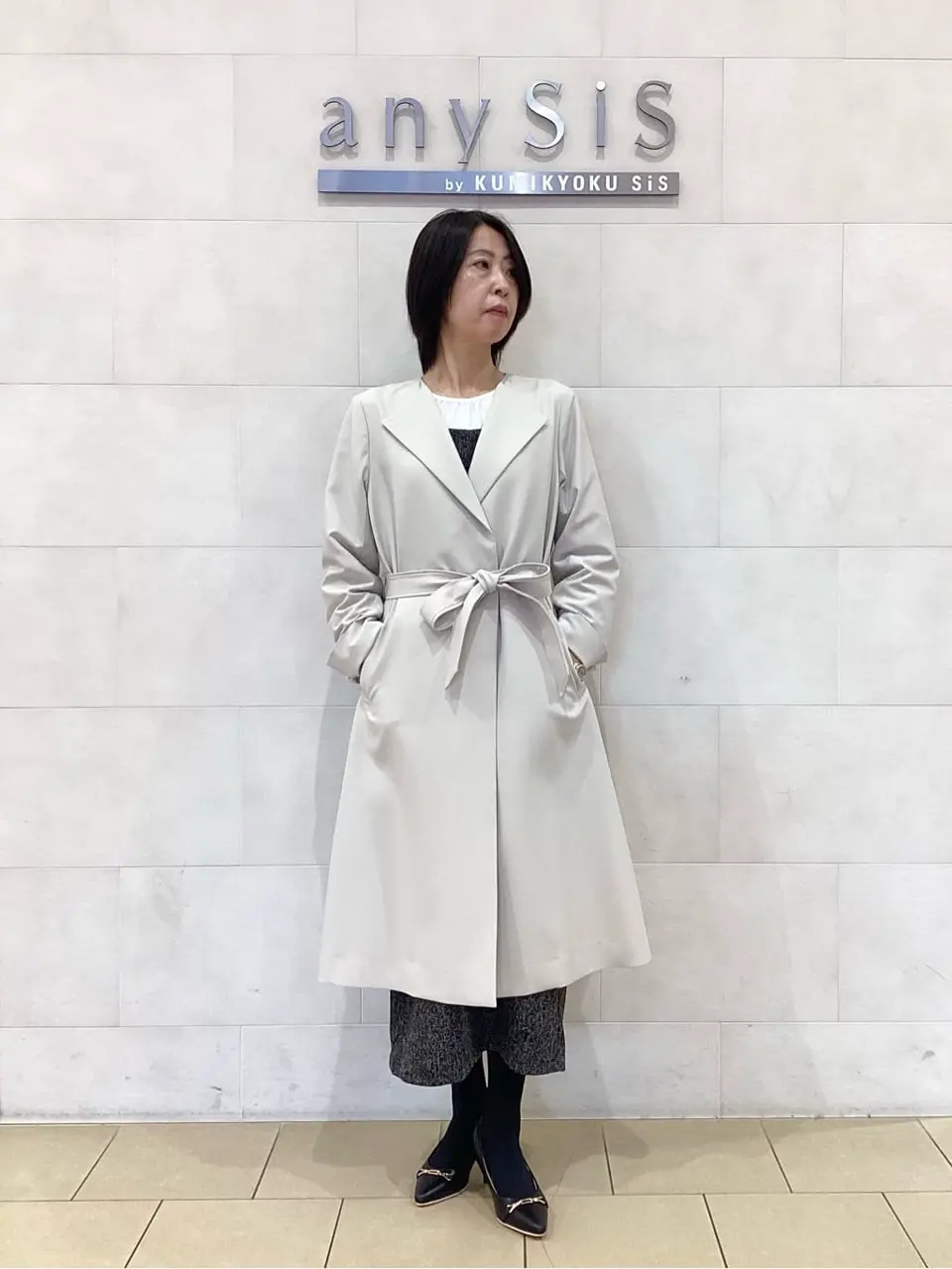 ANY SIS 藤森 コーディネート画像