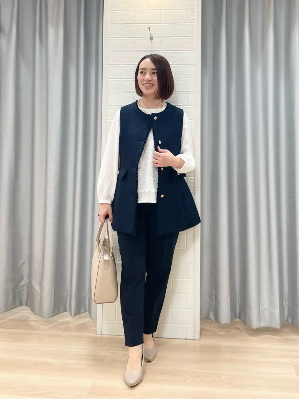 ANY SIS 丸岡 コーディネート画像