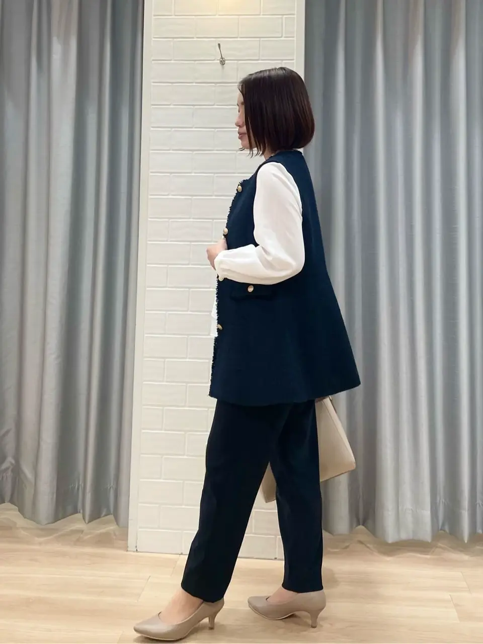 ANY SIS 丸岡 コーディネート画像