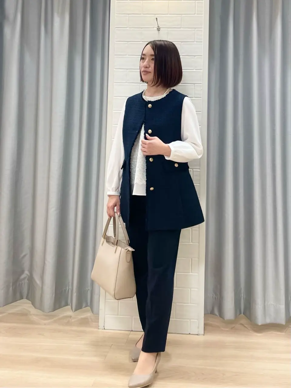 ANY SIS 丸岡 コーディネート画像