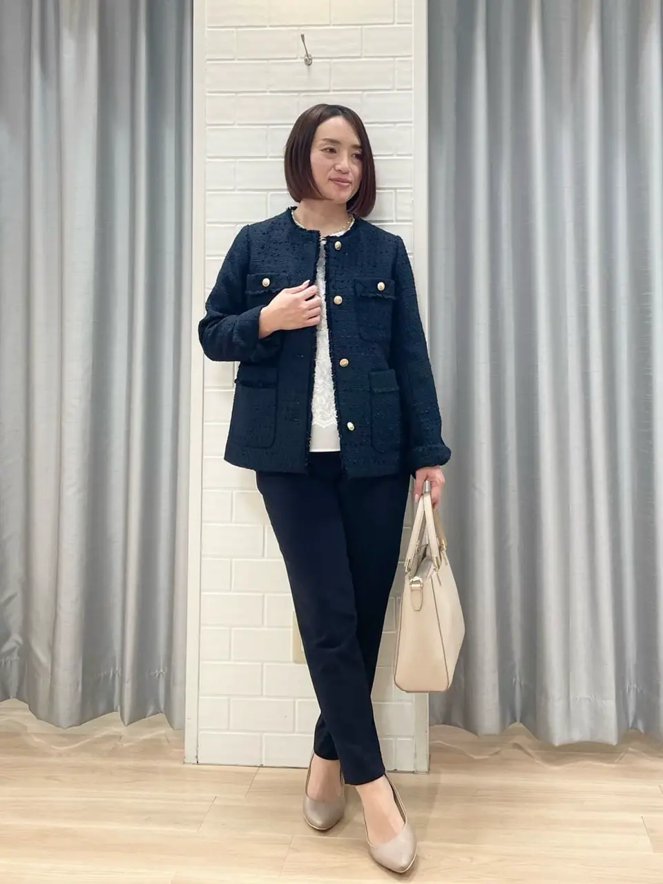 ANY SIS 丸岡 コーディネート画像