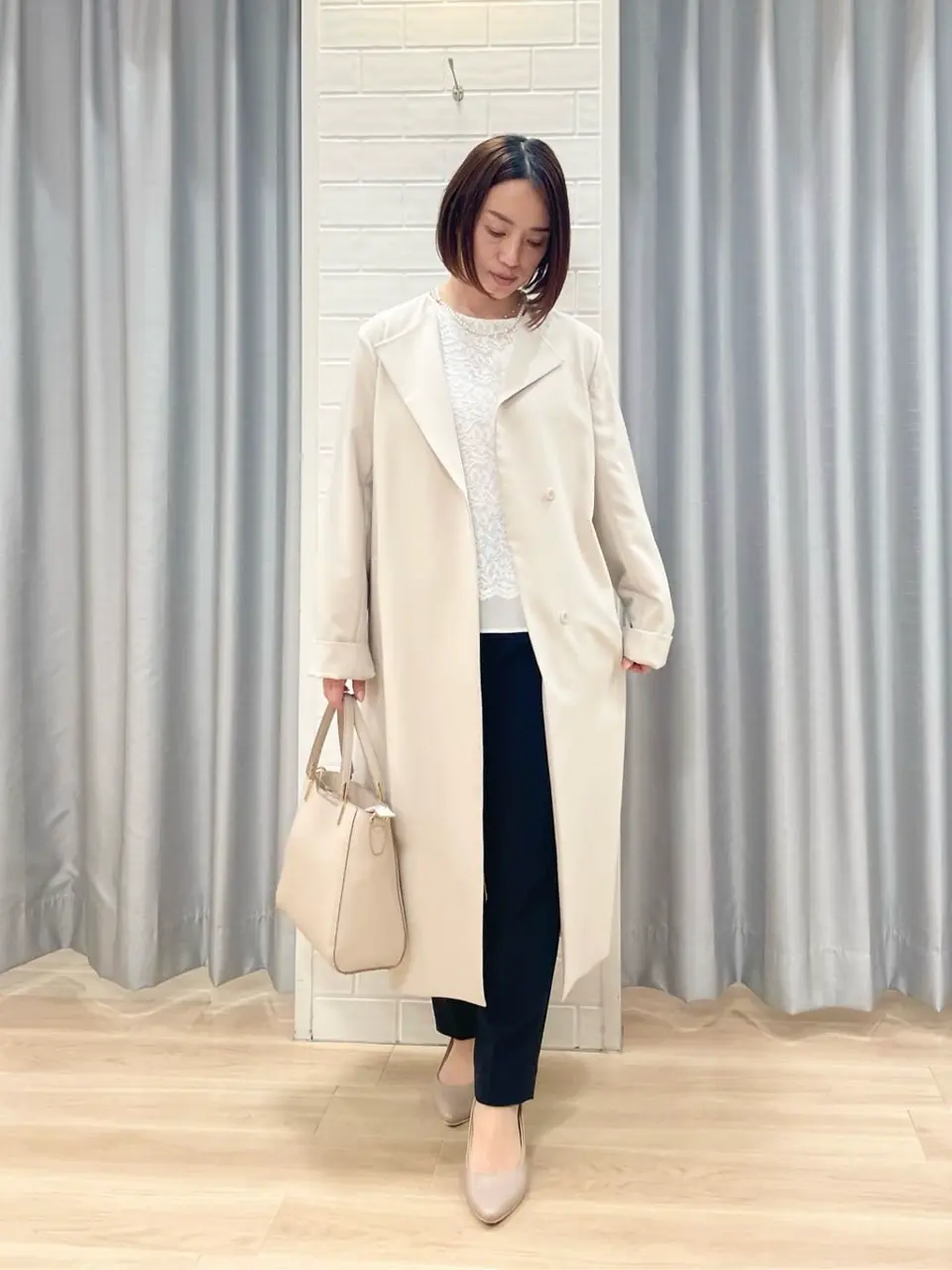 ANY SIS 丸岡 コーディネート画像