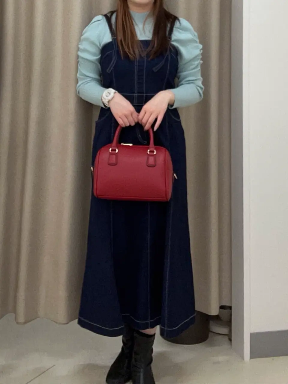 ANY SIS カモガワ コーディネート画像