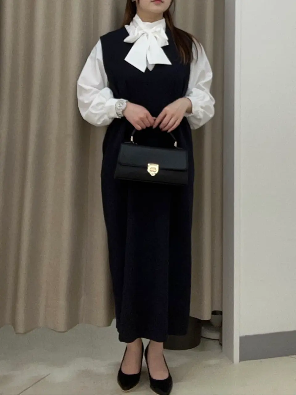 ANY SIS カモガワ コーディネート画像