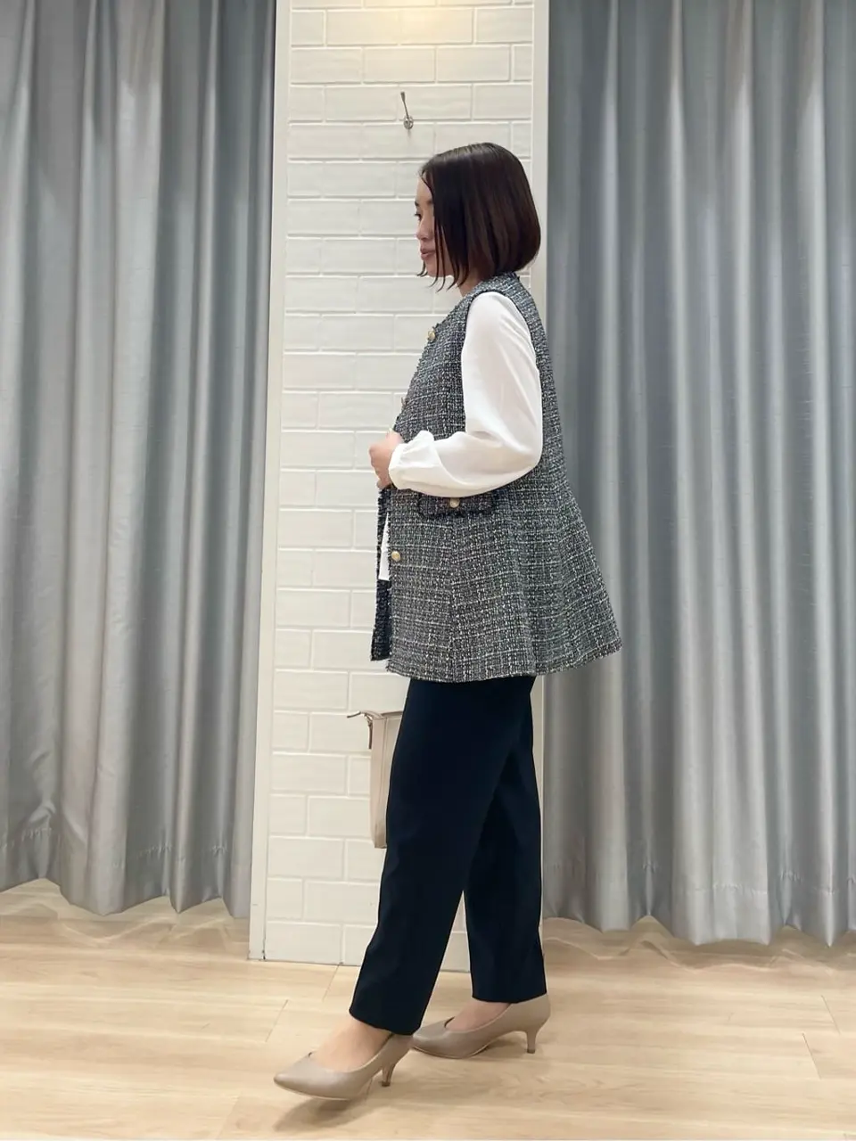 ANY SIS 丸岡 コーディネート画像