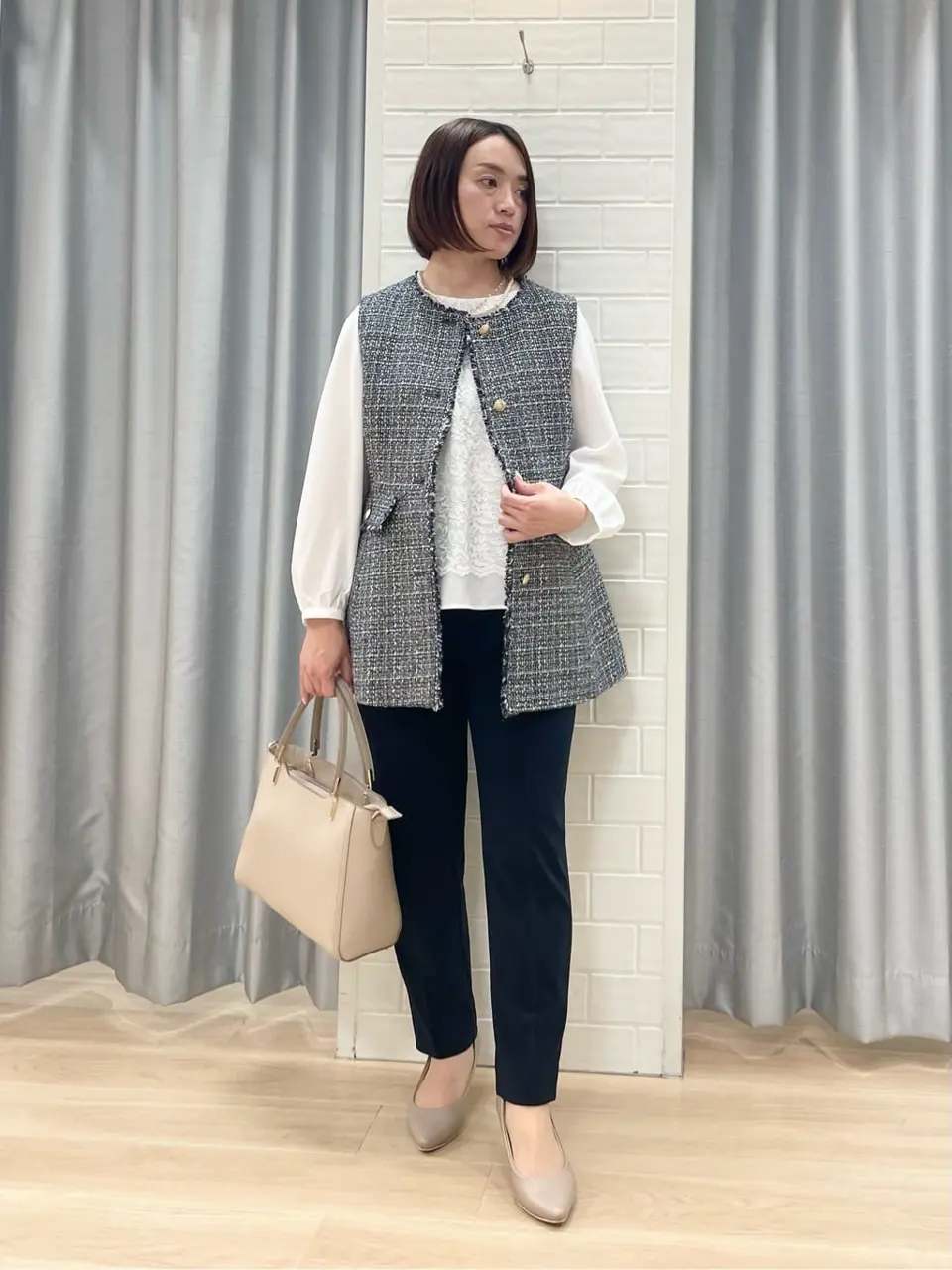 ANY SIS 丸岡 コーディネート画像