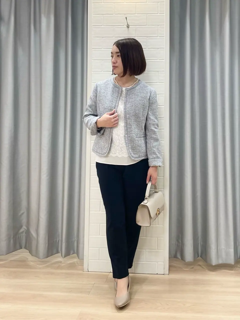 ANY SIS 丸岡 コーディネート画像