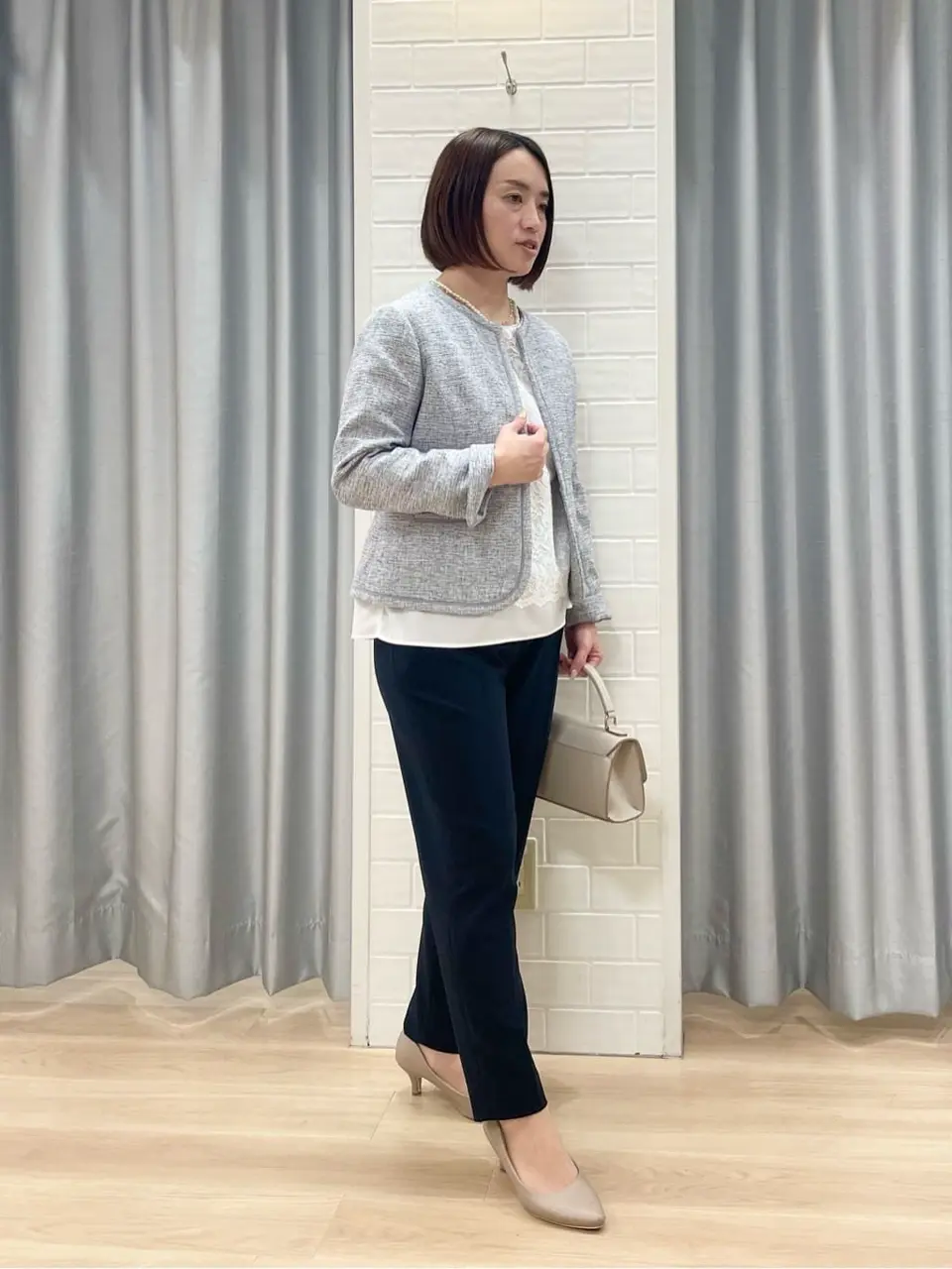 ANY SIS 丸岡 コーディネート画像