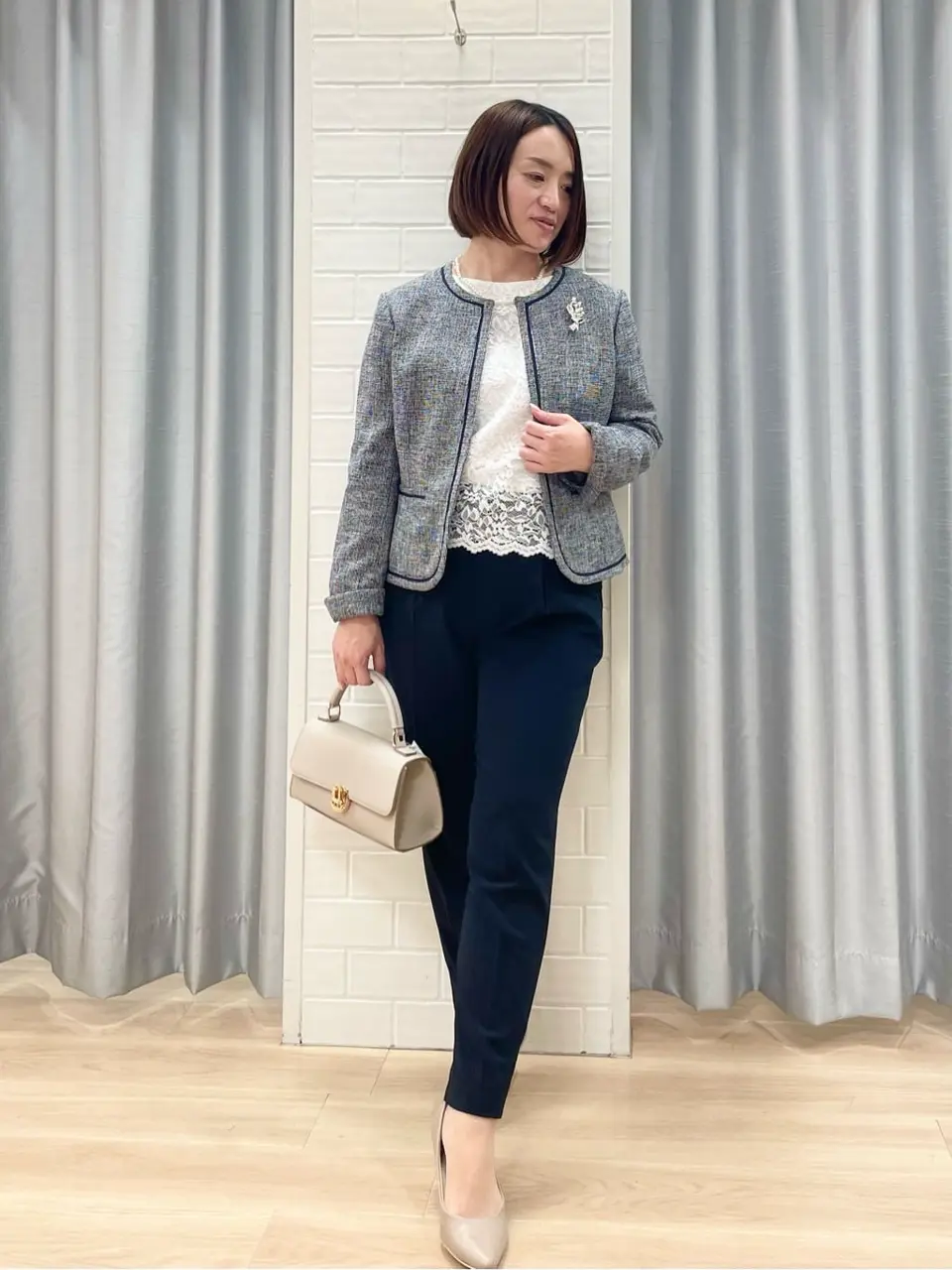 ANY SIS 丸岡 コーディネート画像