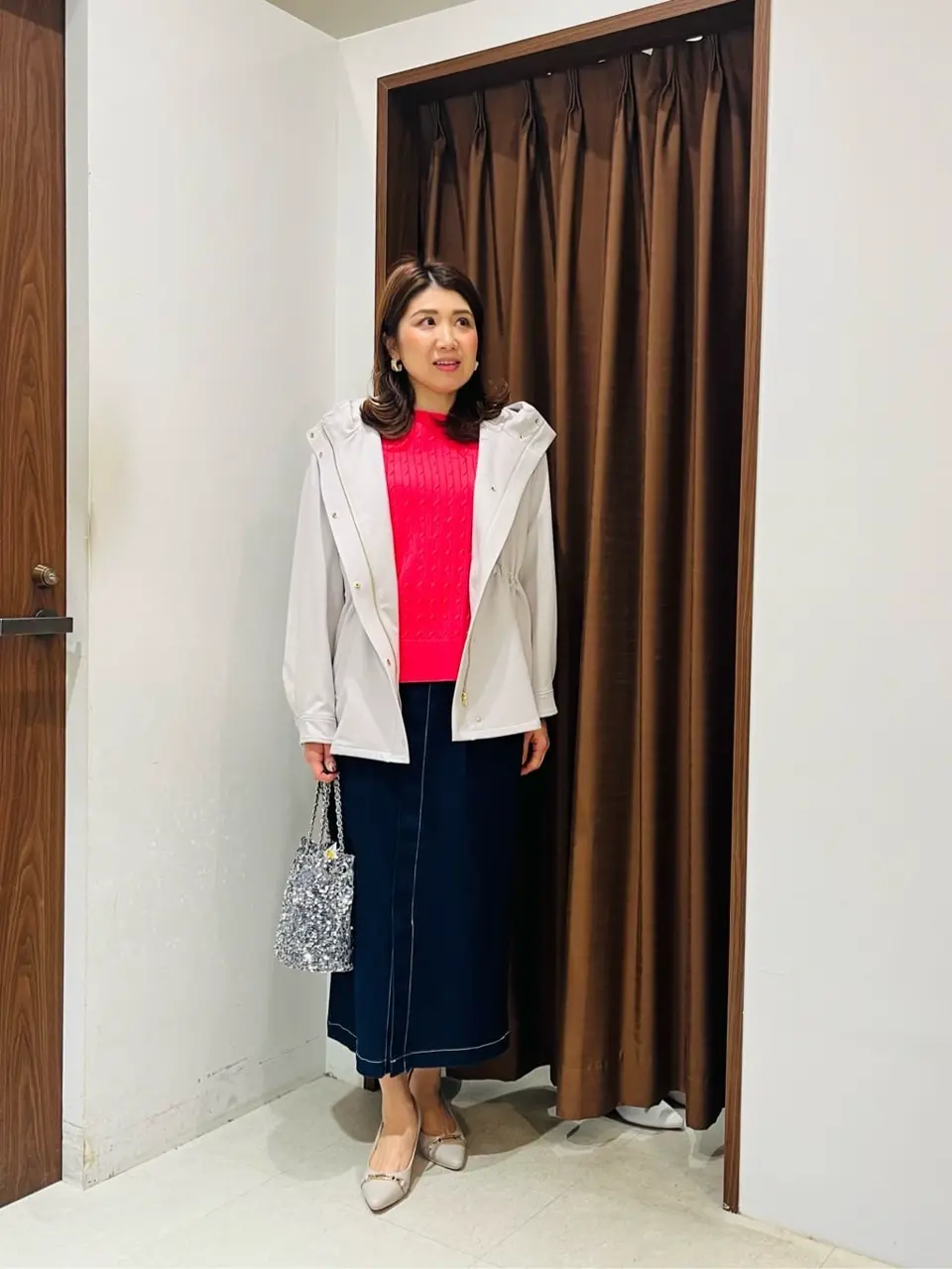 ANY SIS 石川 コーディネート画像