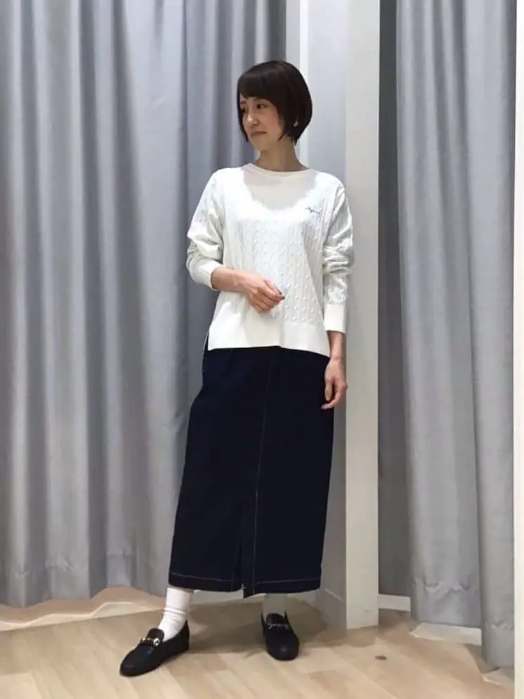 ANY SIS 田中 コーディネート画像