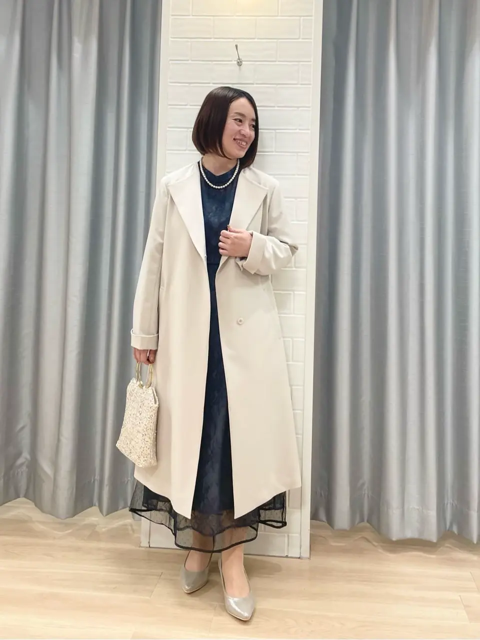 ANY SIS 丸岡 コーディネート画像