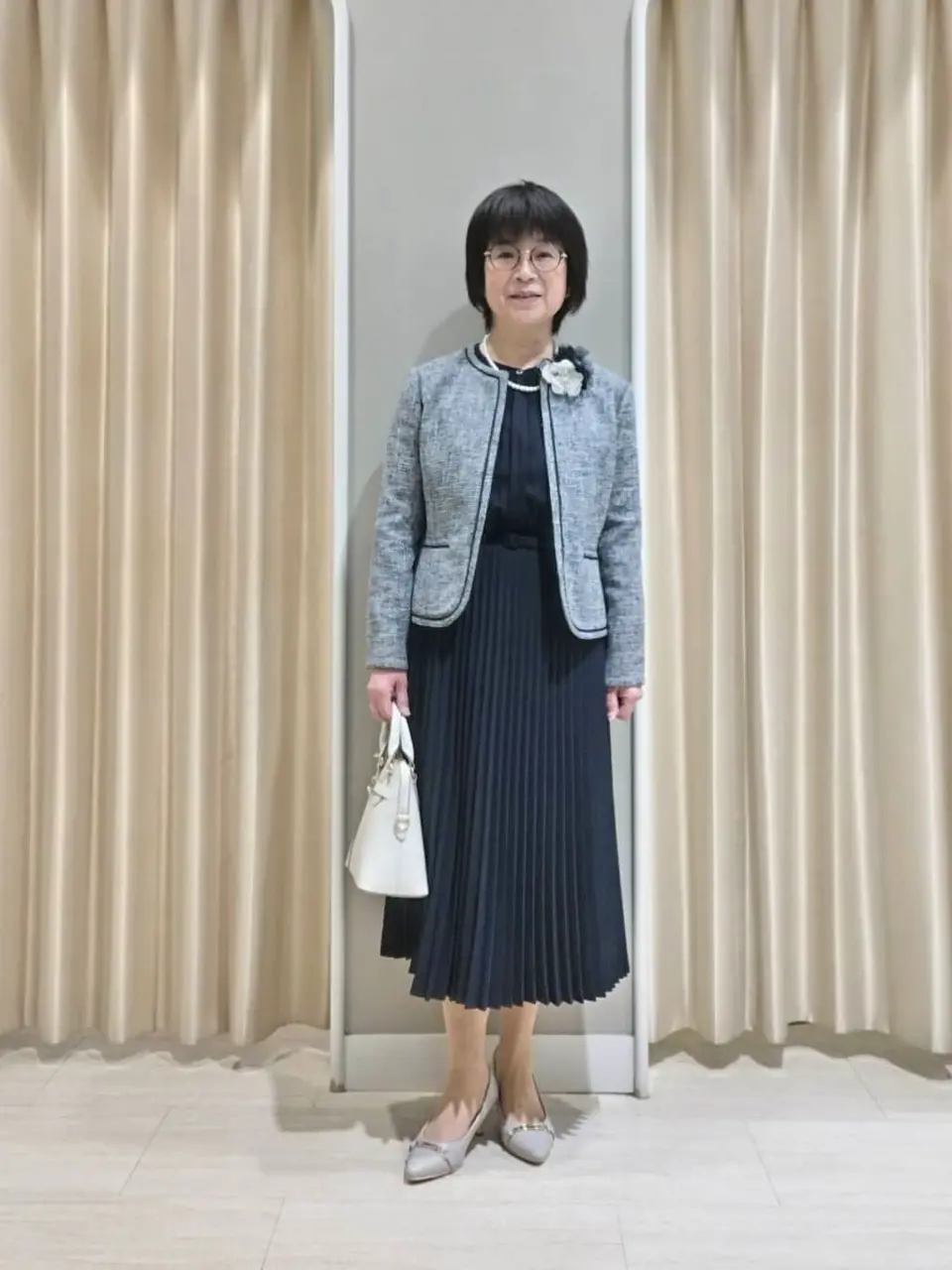 ANY SIS 岡本 コーディネート画像