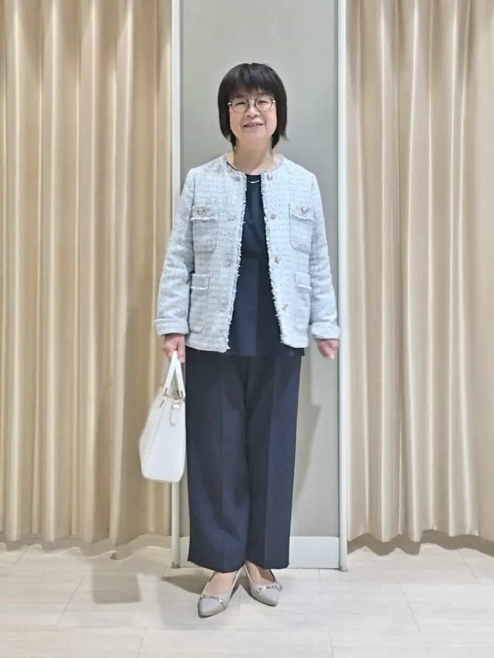 ANY SIS 岡本 コーディネート画像