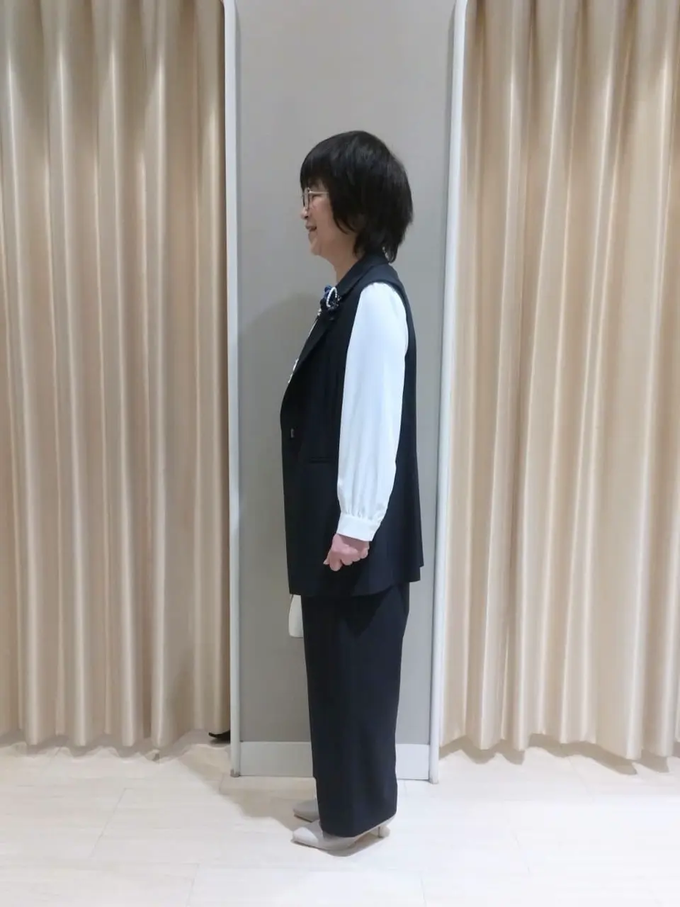 ANY SIS 岡本 コーディネート画像