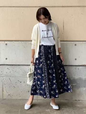 ANY SIS 濱野 コーディネート画像