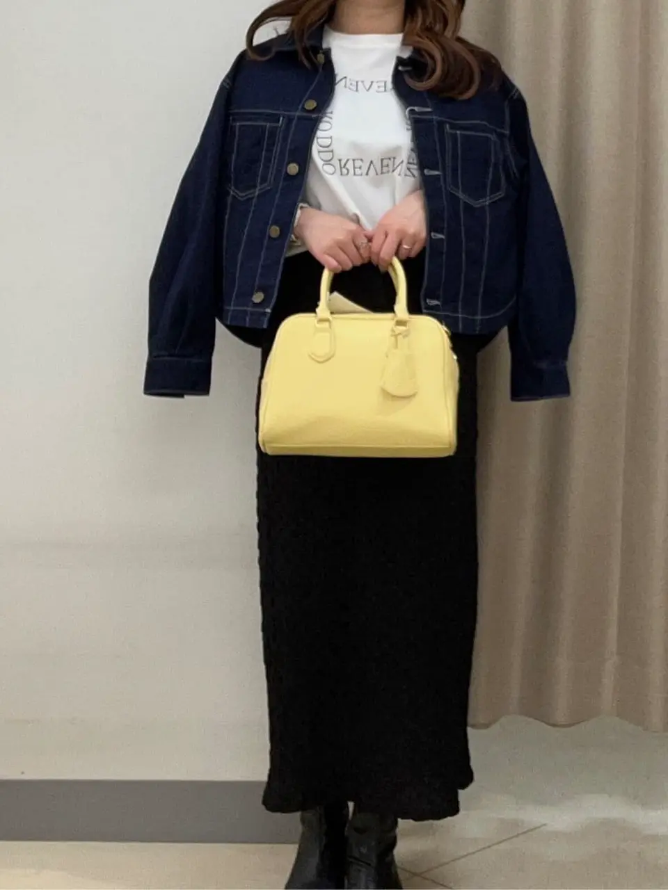 ANY SIS カモガワ コーディネート画像