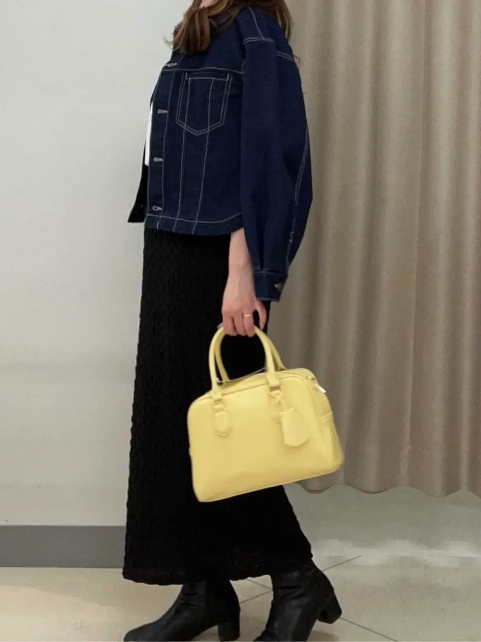 ANY SIS カモガワ コーディネート画像