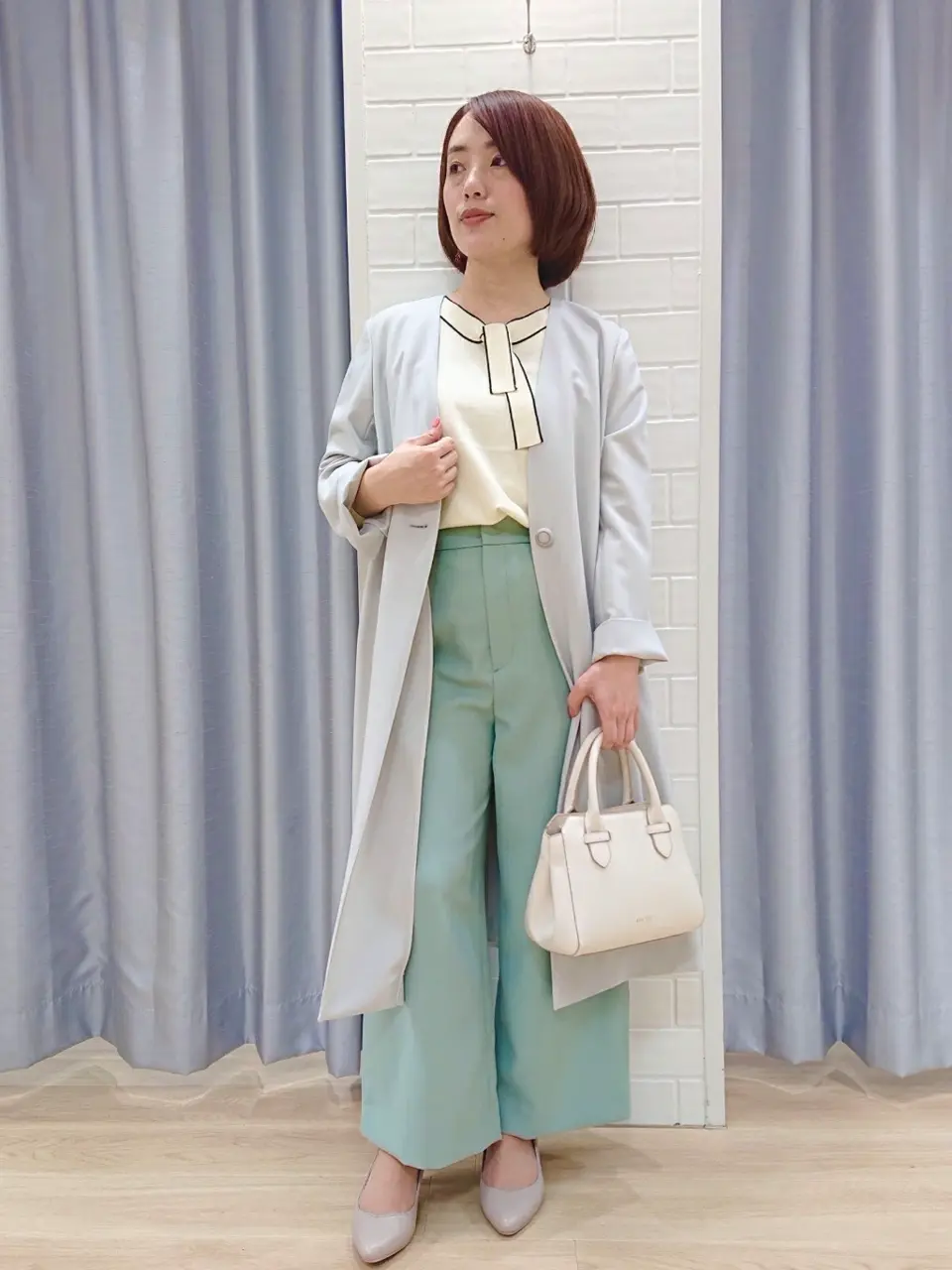 ANY SIS 丸岡 コーディネート画像