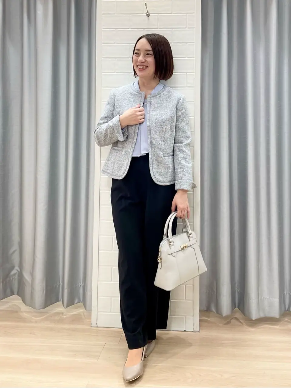 ANY SIS 丸岡 コーディネート画像