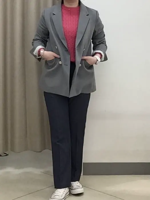 ANY SIS カモガワ コーディネート画像