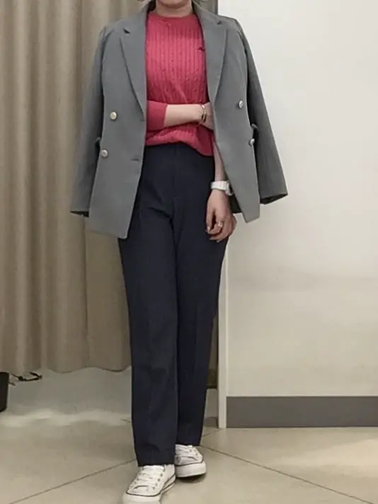 ANY SIS カモガワ コーディネート画像