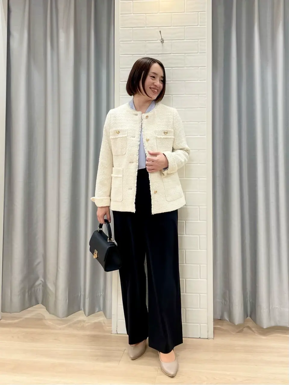 ANY SIS 丸岡 コーディネート画像