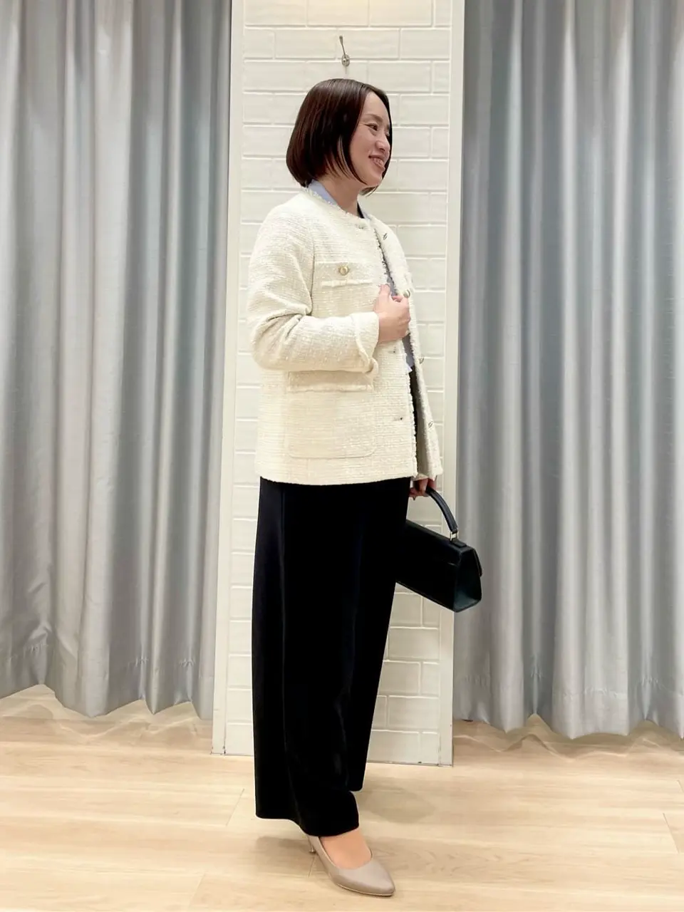 ANY SIS 丸岡 コーディネート画像