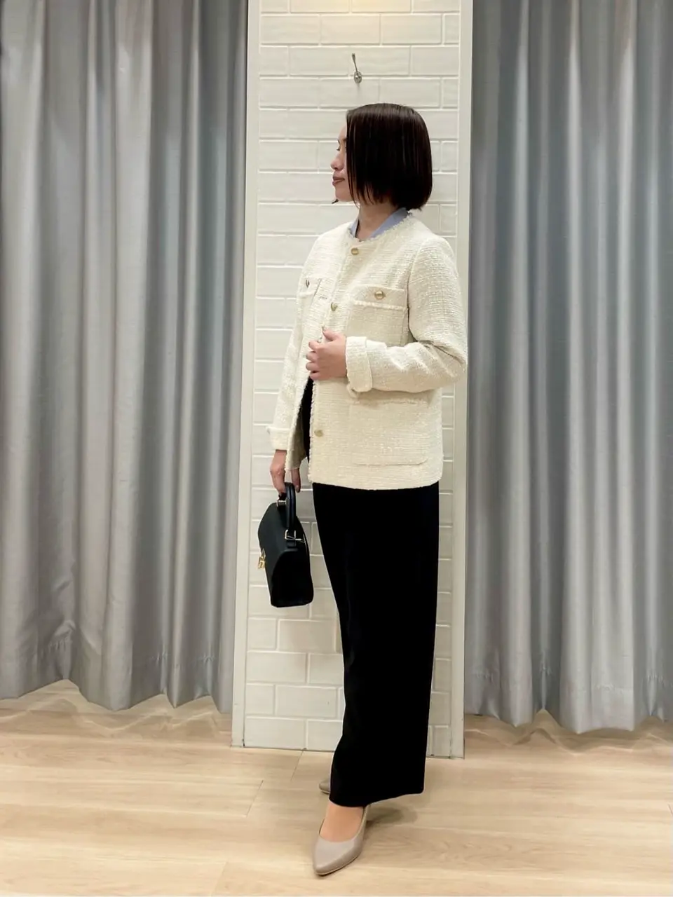 ANY SIS 丸岡 コーディネート画像