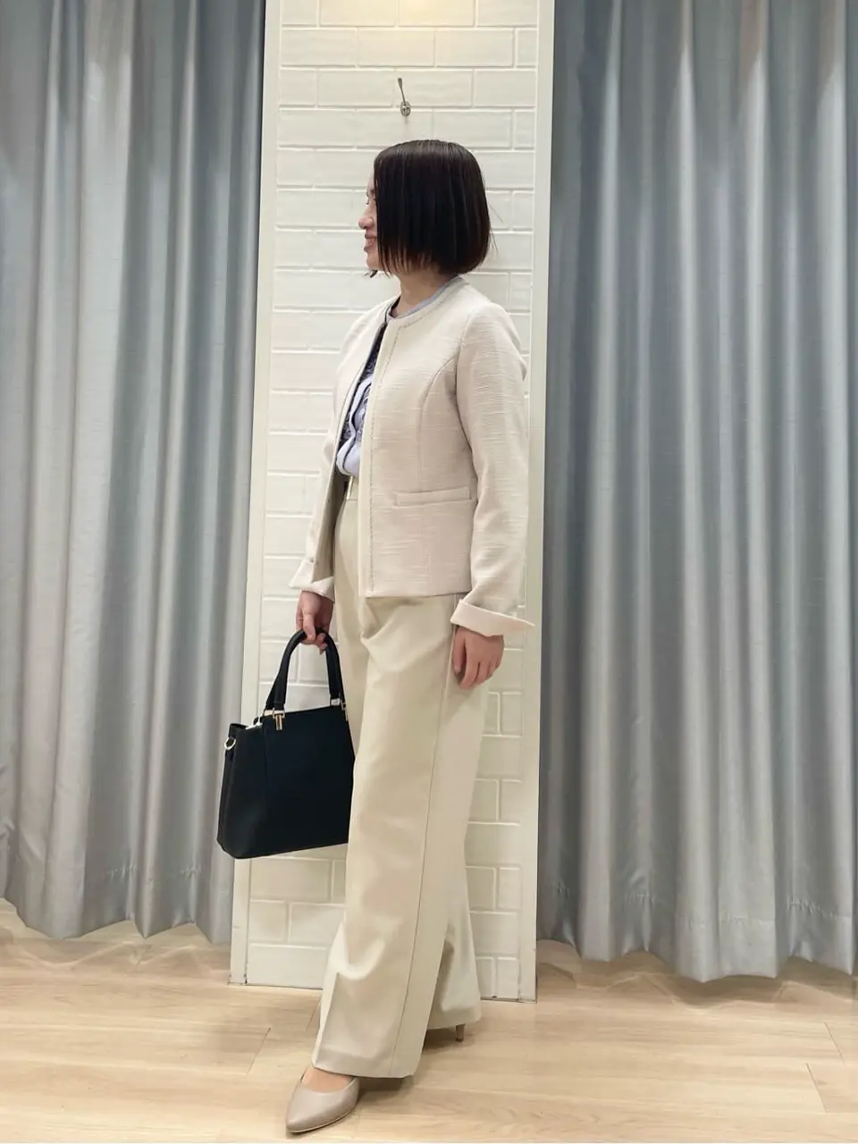 ANY SIS 丸岡 コーディネート画像