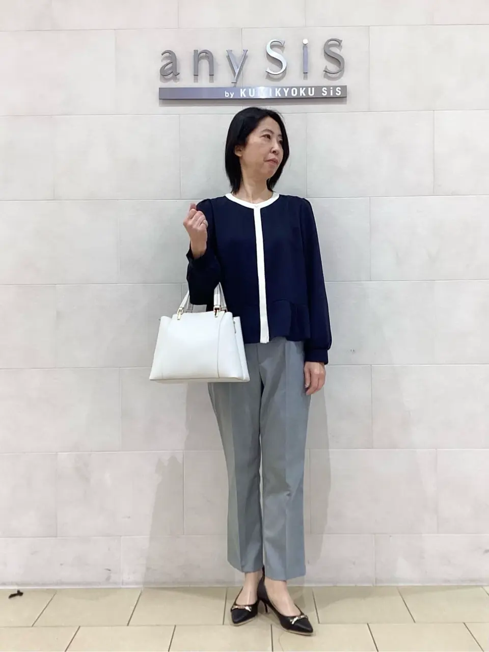 ANY SIS 藤森 コーディネート画像