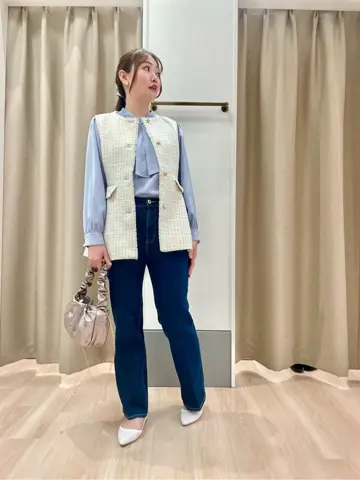 ANY SIS 笠羽 コーディネート画像