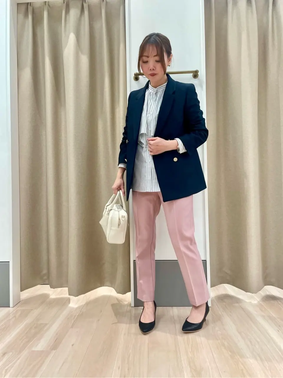 ANY SIS 笠羽 コーディネート画像