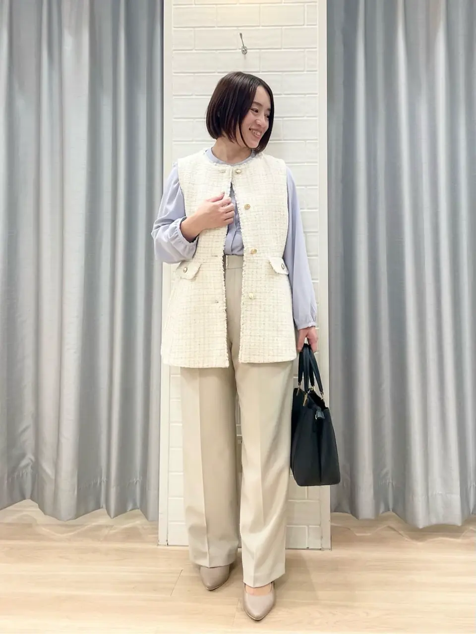 ANY SIS 丸岡 コーディネート画像