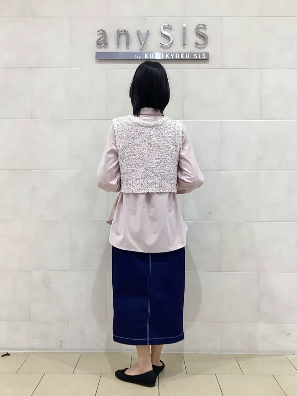 ANY SIS 藤森 コーディネート画像