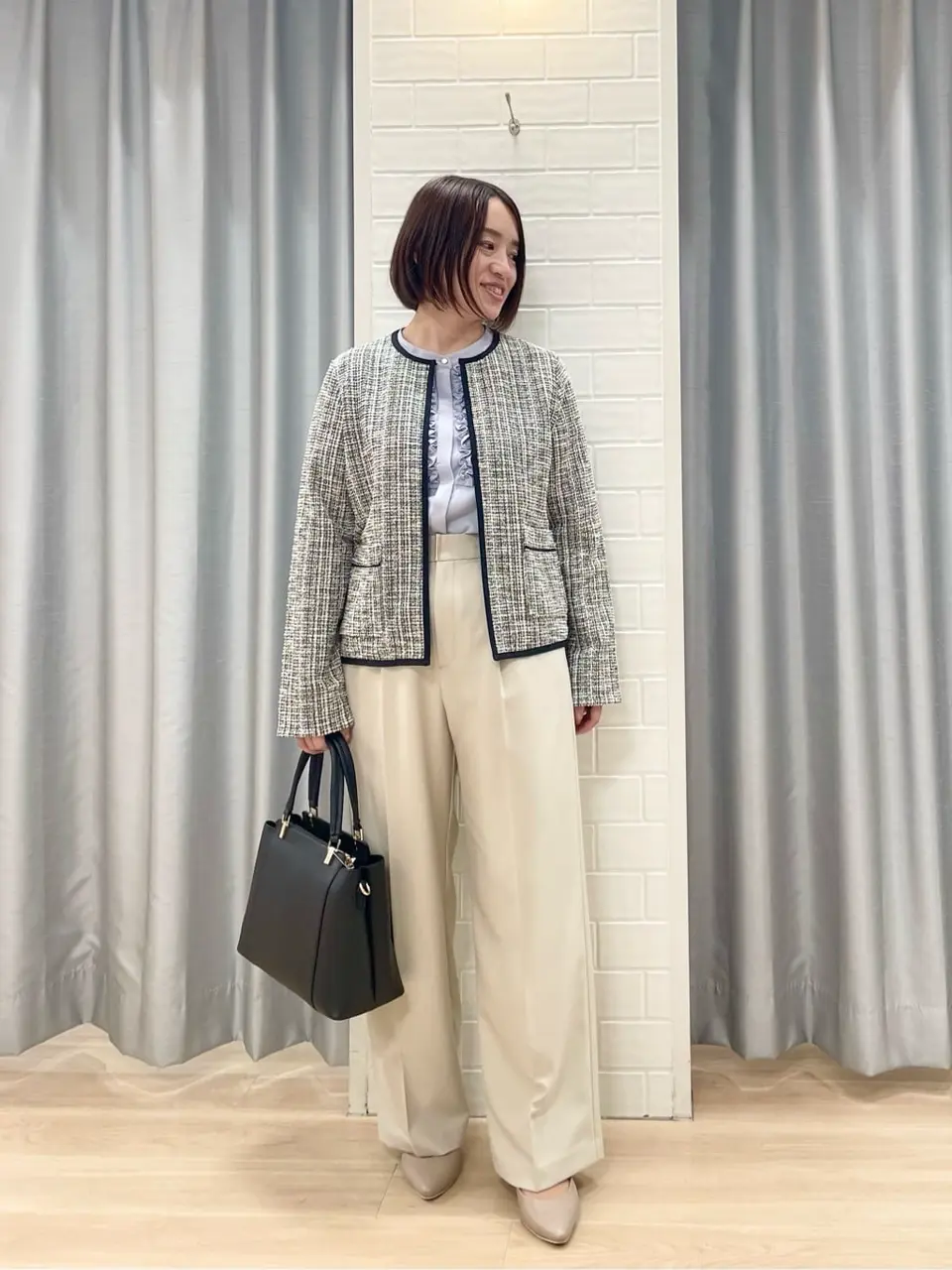 ANY SIS 丸岡 コーディネート画像