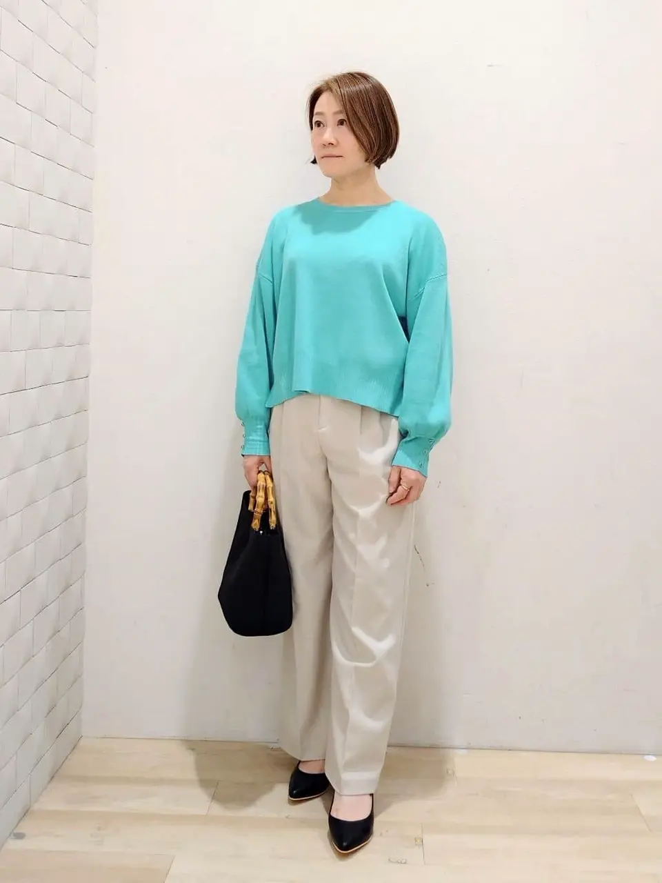 ANY SIS 菱田 コーディネート画像